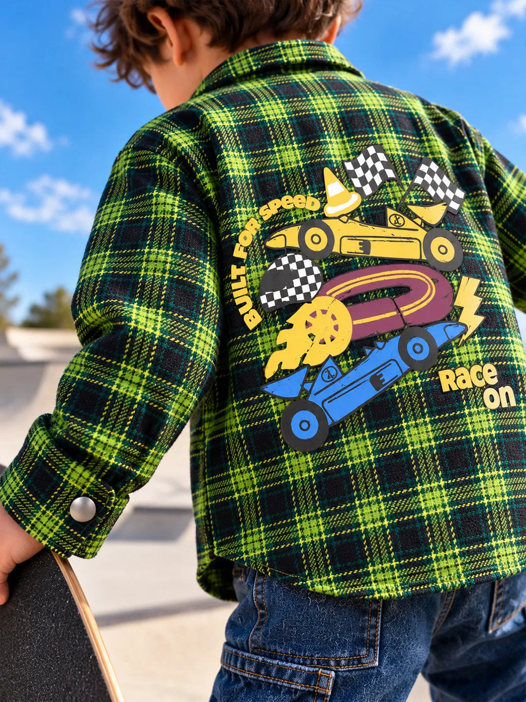 Green Checkered Shirt