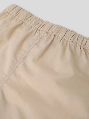 Khaki Shorts With Pocket