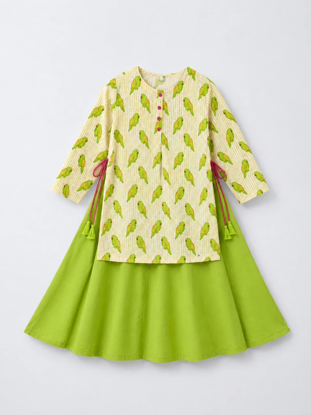 Mitthu Kurta and Skirt Set