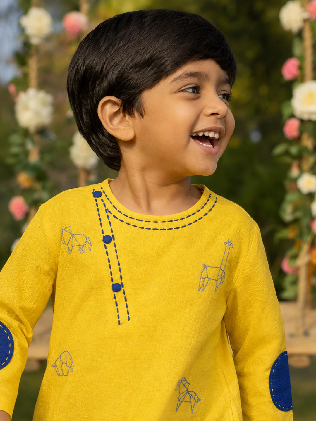 Elbow Patch Kurta