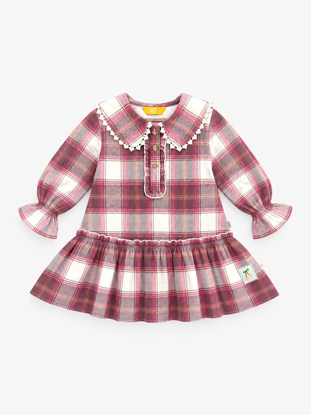 Checked Shirt Dress