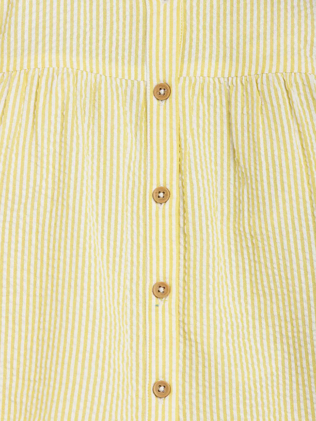 Buttercup Stripe Cotton Top & Pants Pyjama Set