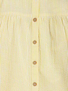 Buttercup Stripe Cotton Top & Pants Pyjama Set