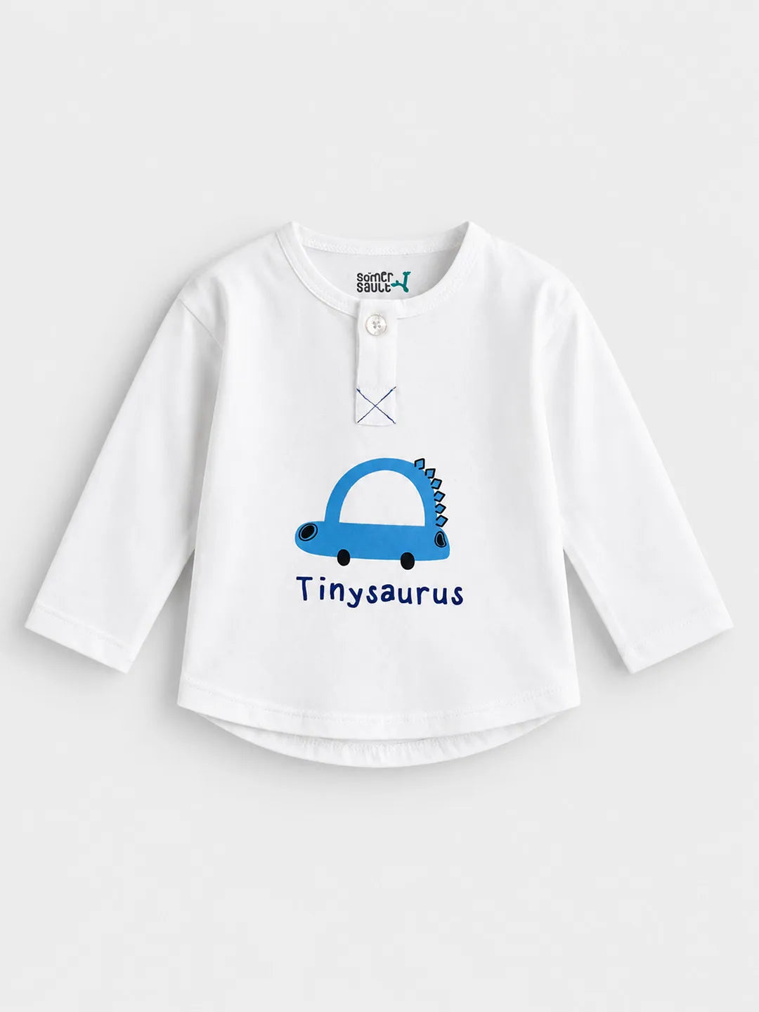 Full Sleeves White T-Shirt