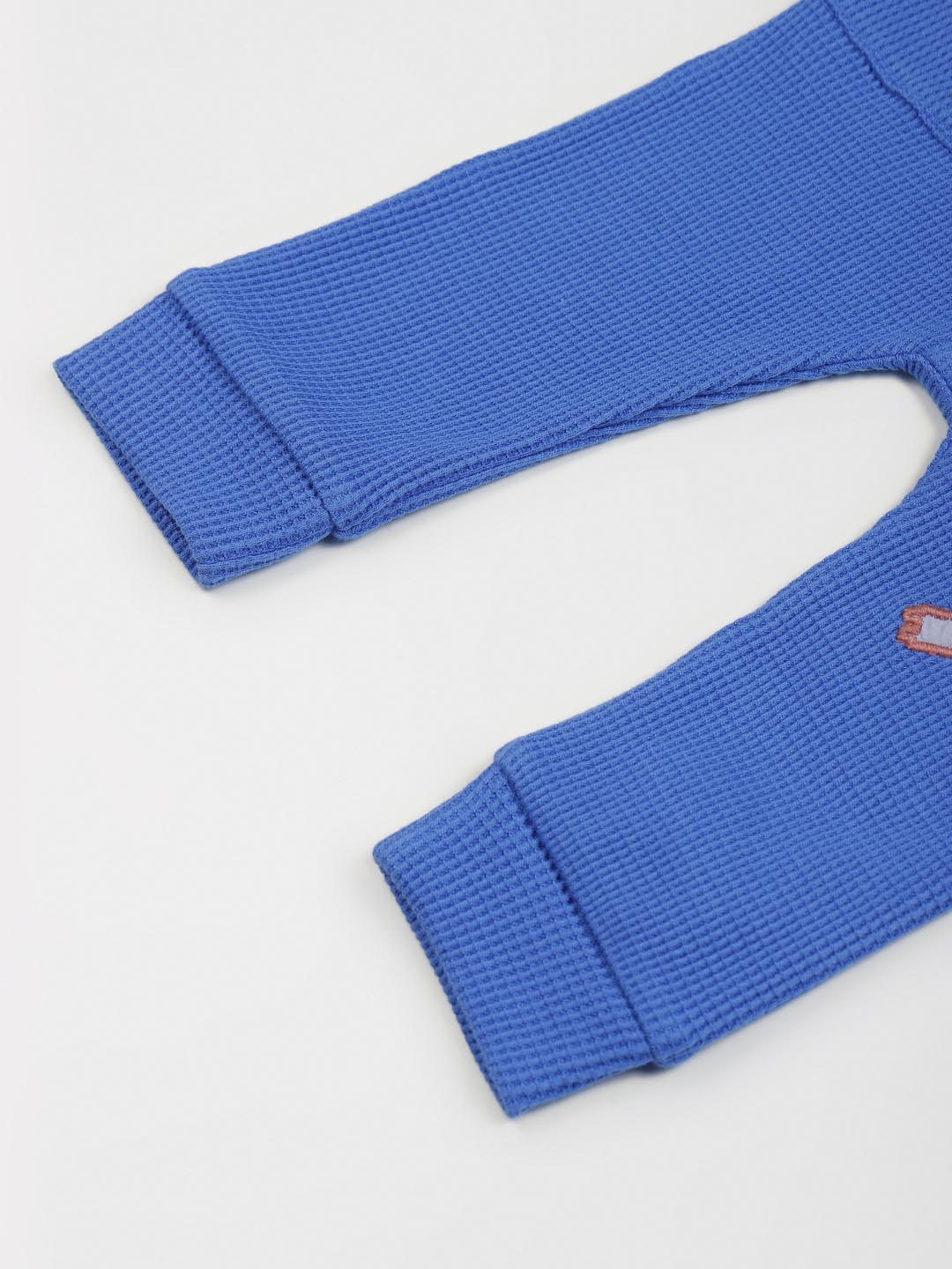 Waffle Knit Cotton Sleepsuit