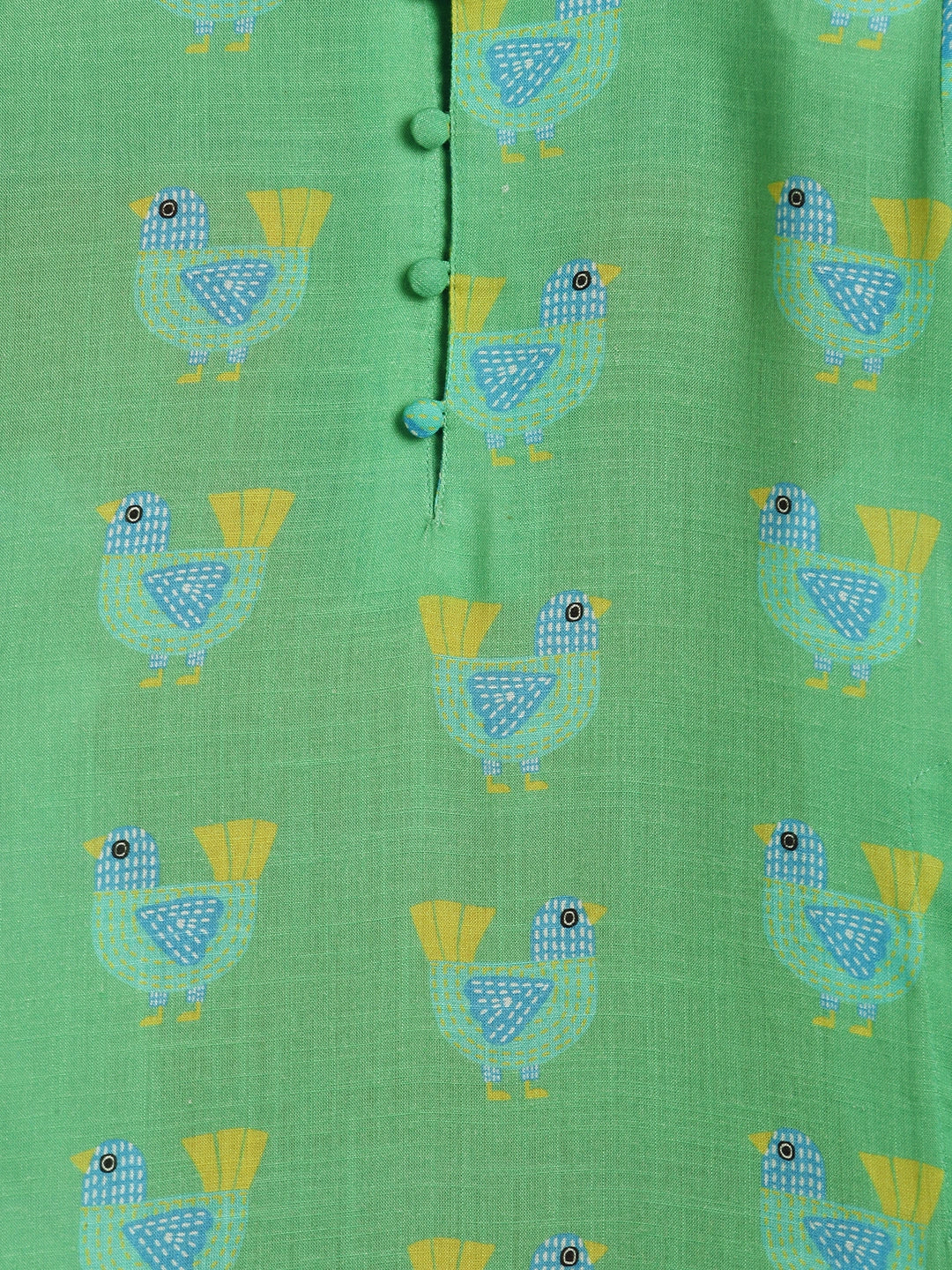 Festive Ease Printed Kurta Pajama Set