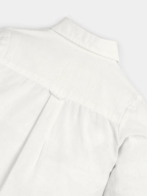 Classic White Embroidered Shirt