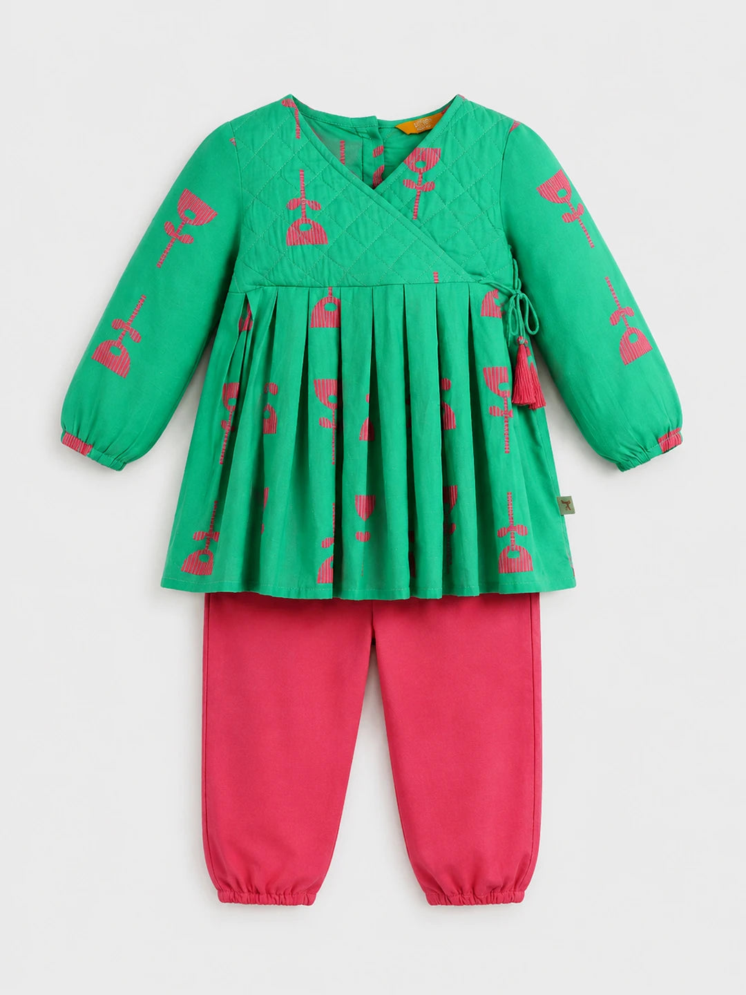 Quilted Top Pant Set