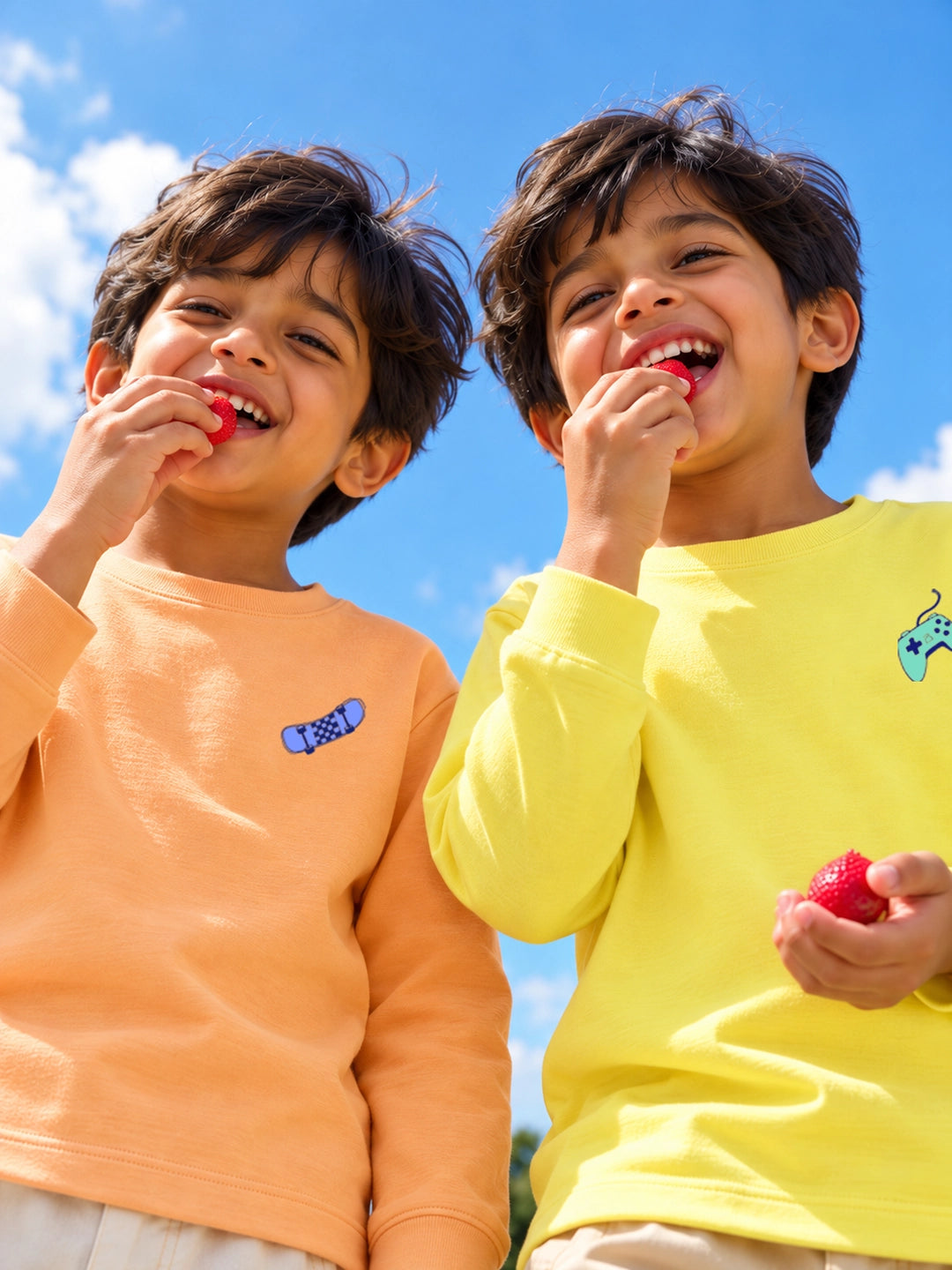 Pack of 2 Full Sleeves Boy's T-Shirts