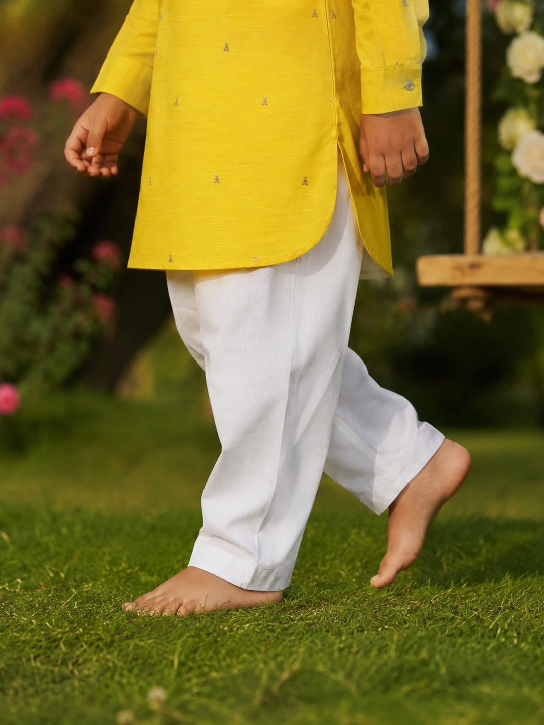 Embroidered Kurta Pajama Set