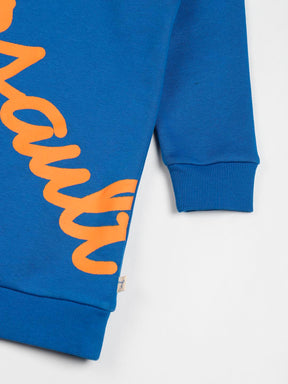 Blue Somersault Sweatshirt Dress