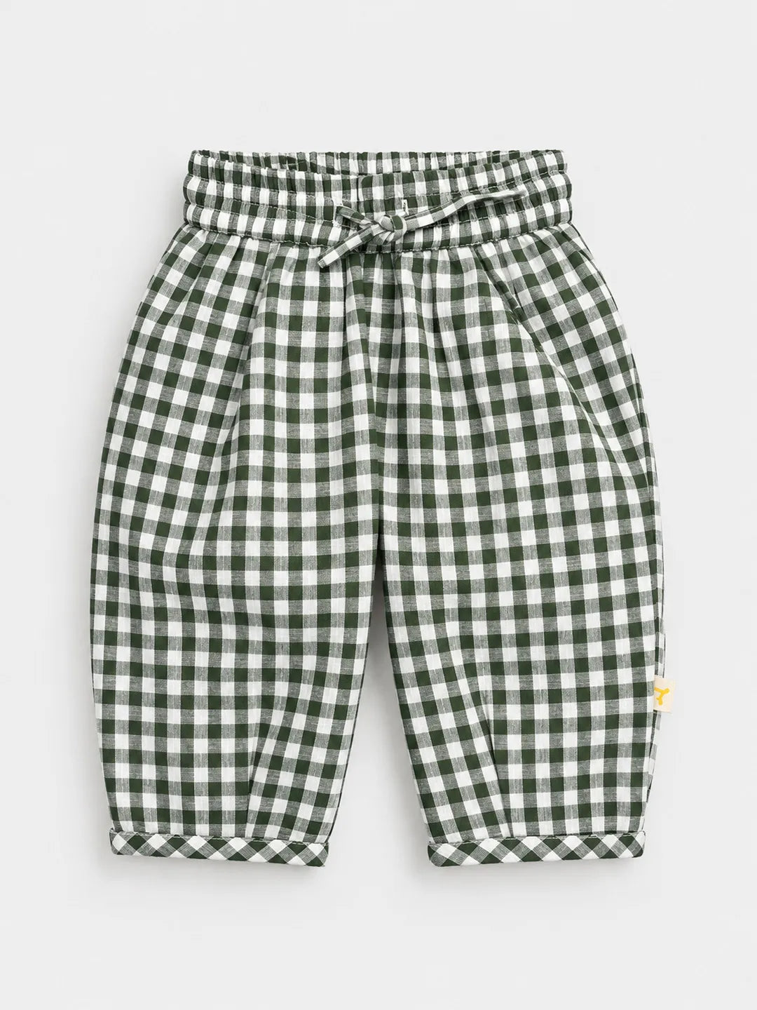 Gingham Balloon Pajama