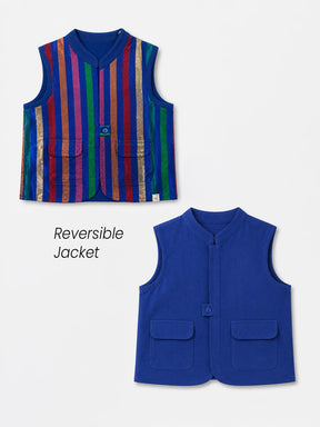 Jhilmil Reversible Nehru Jacket