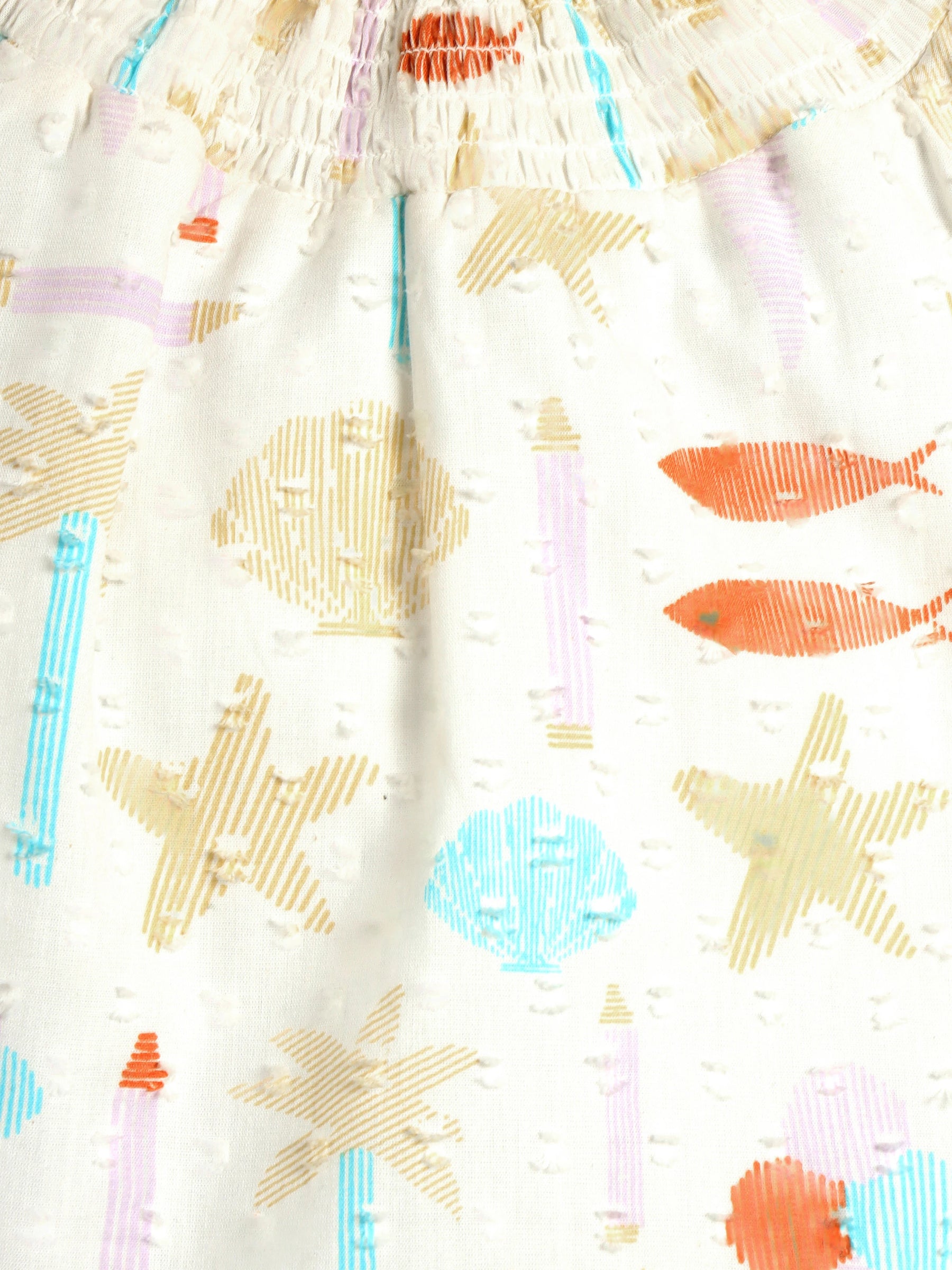 Playful Pastels Ruffle Baby Girl Dress
