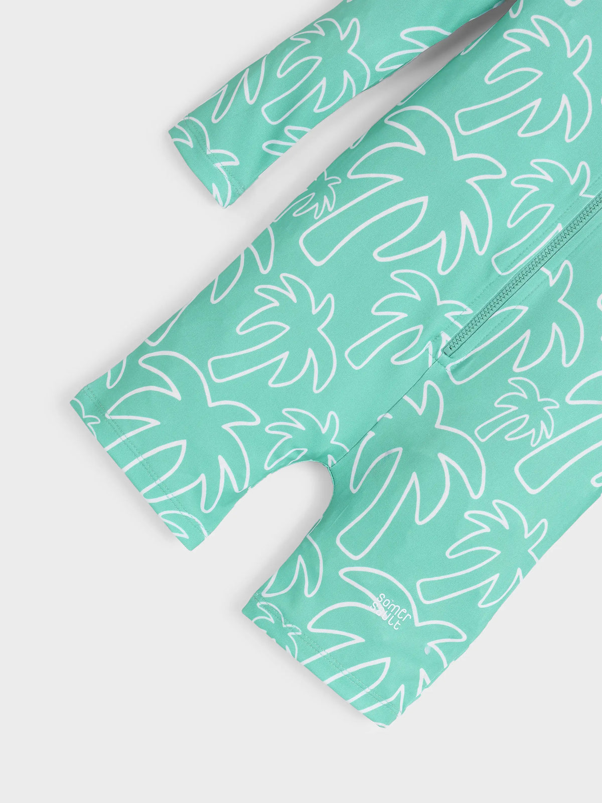 Palm Breeze Zip Swimsuit