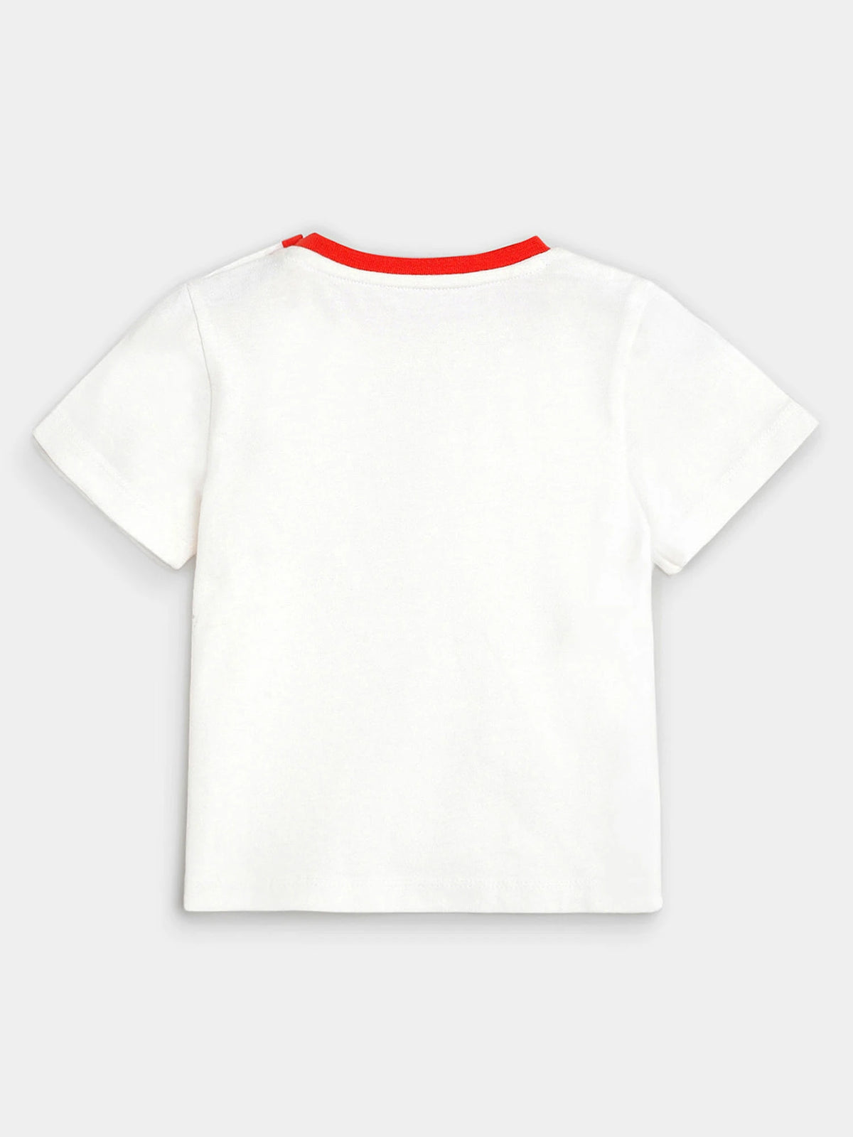 Broccoli Cotton Tee & Dungaree Set