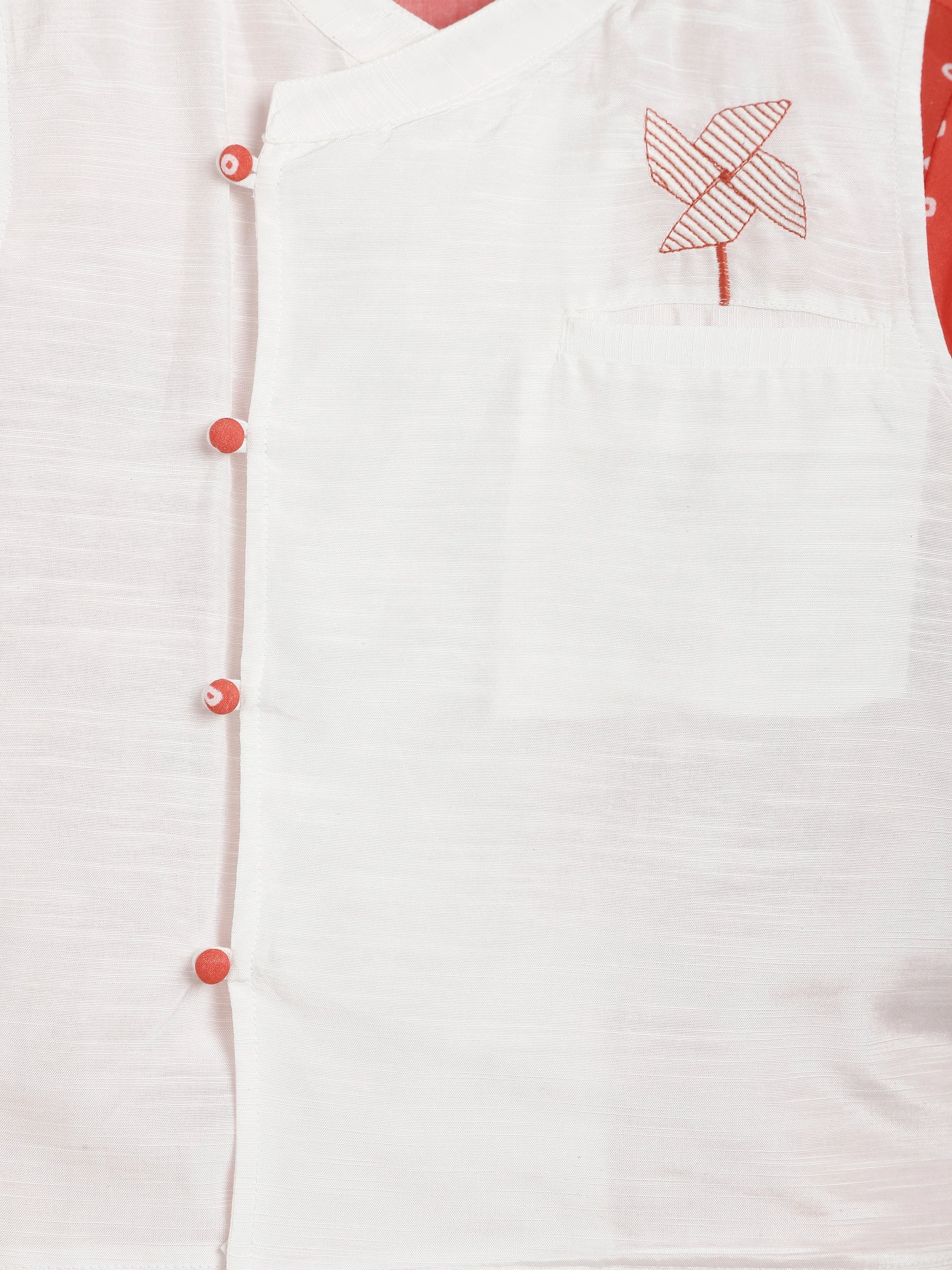 Bandhani Kurta and Jacket Set