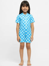 Blue Sky Girls Swimsuit