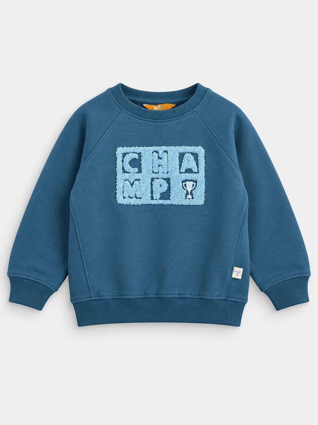 Towelling Detail Sweatshirt