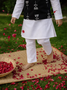 Kurta Pajama Jacket Set