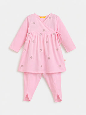 Embroidered Shantoon Kurta Pajama Set