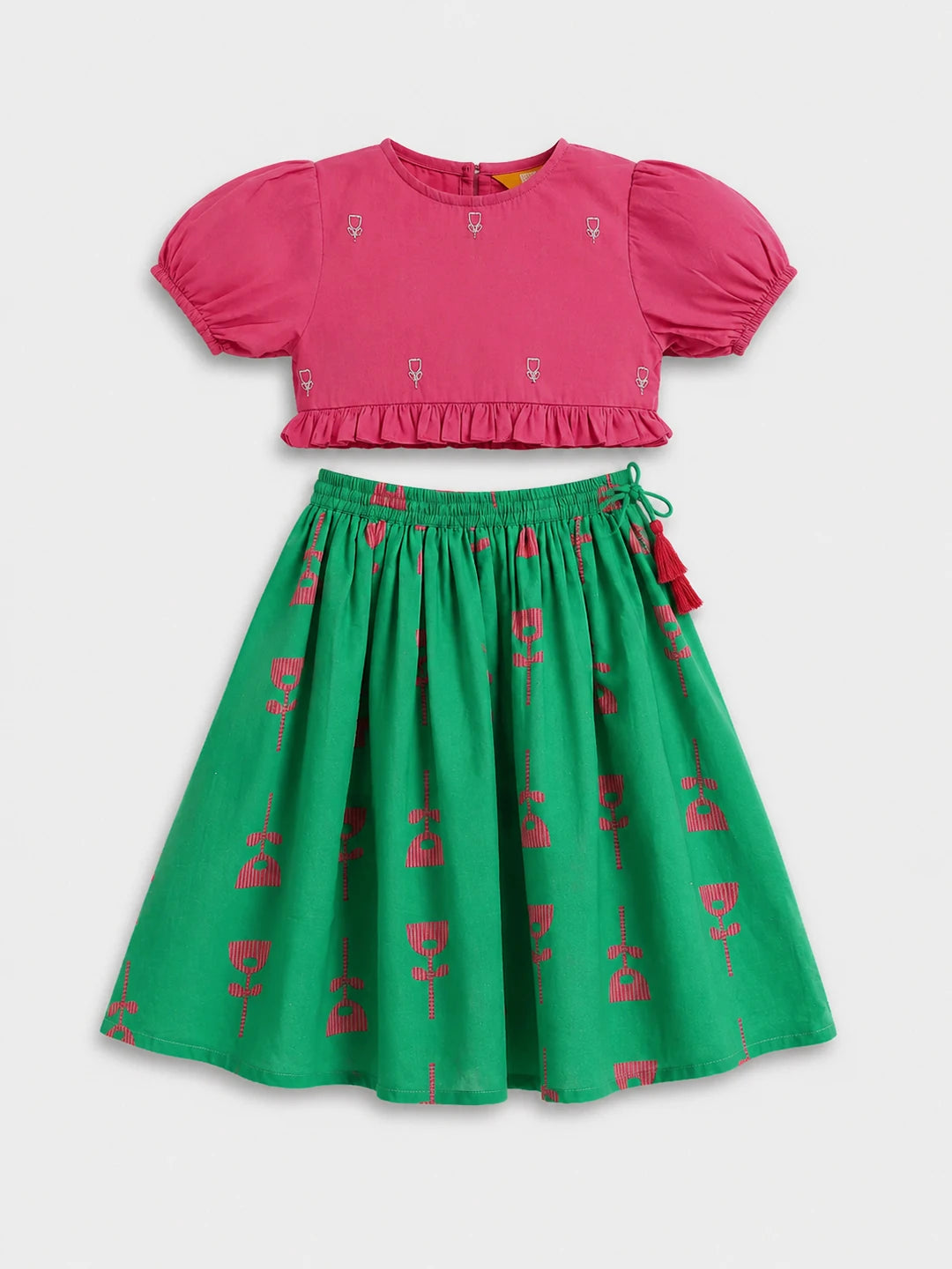 Top & Skirt Set