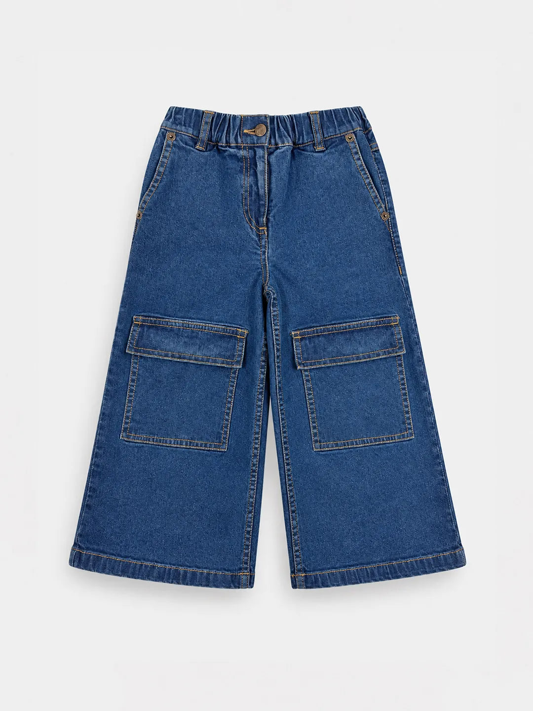 Knee Pocket Detail Denim