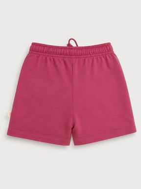 Pink Knitted Shorts