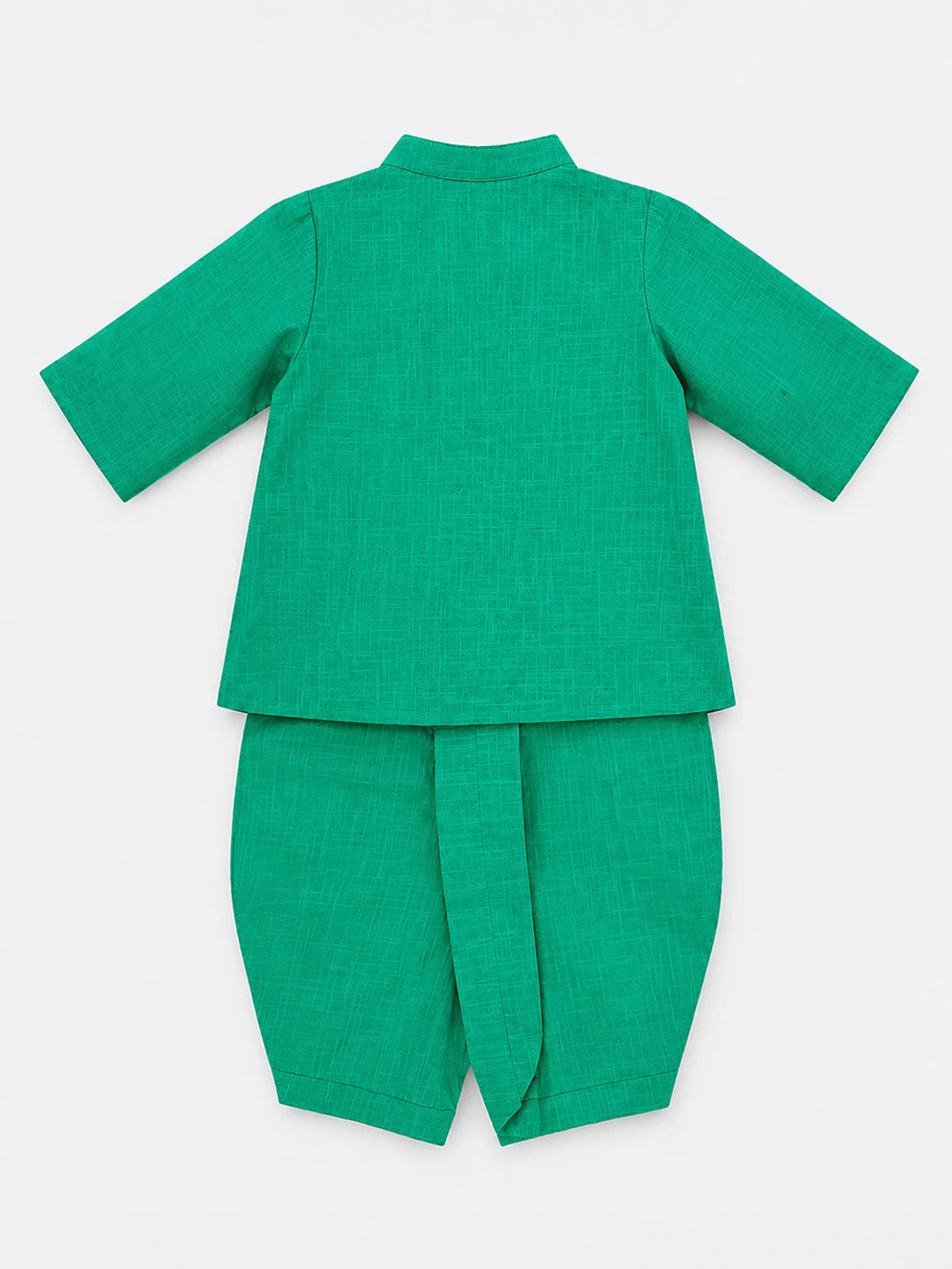Embroidered Kurta Dhoti Set