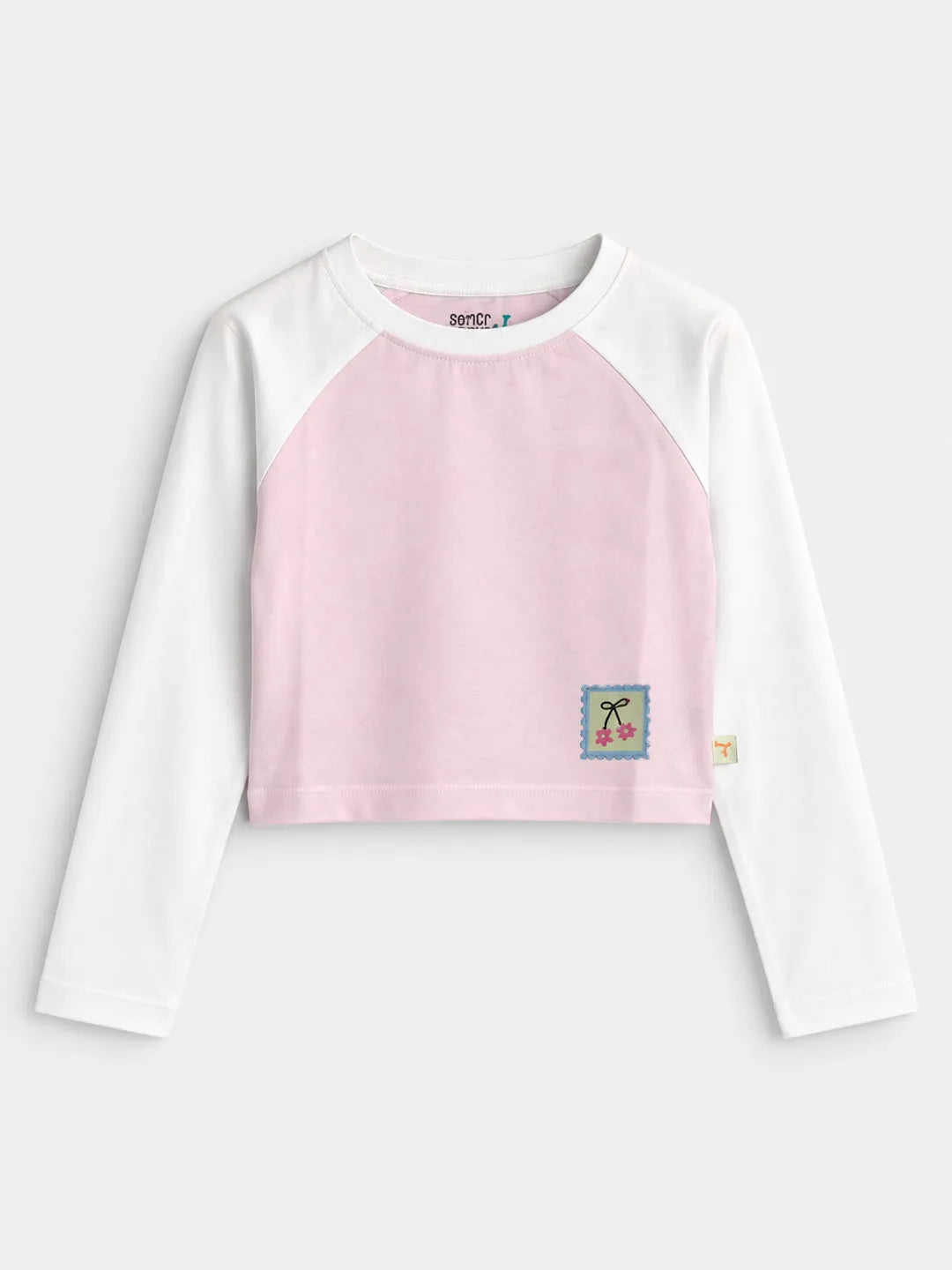 Cropped Raglan Top