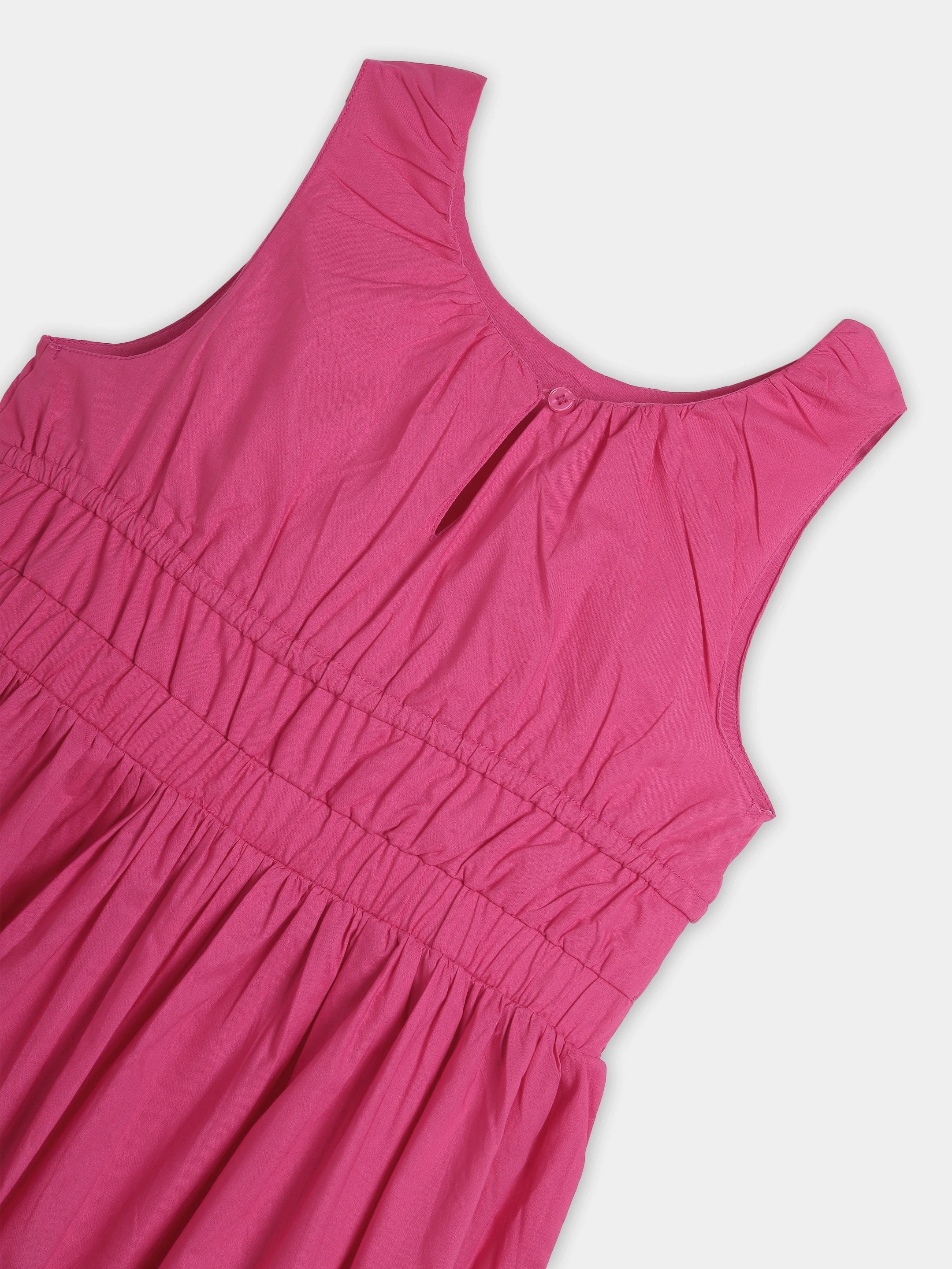 Embroidered Sleeveless Dress