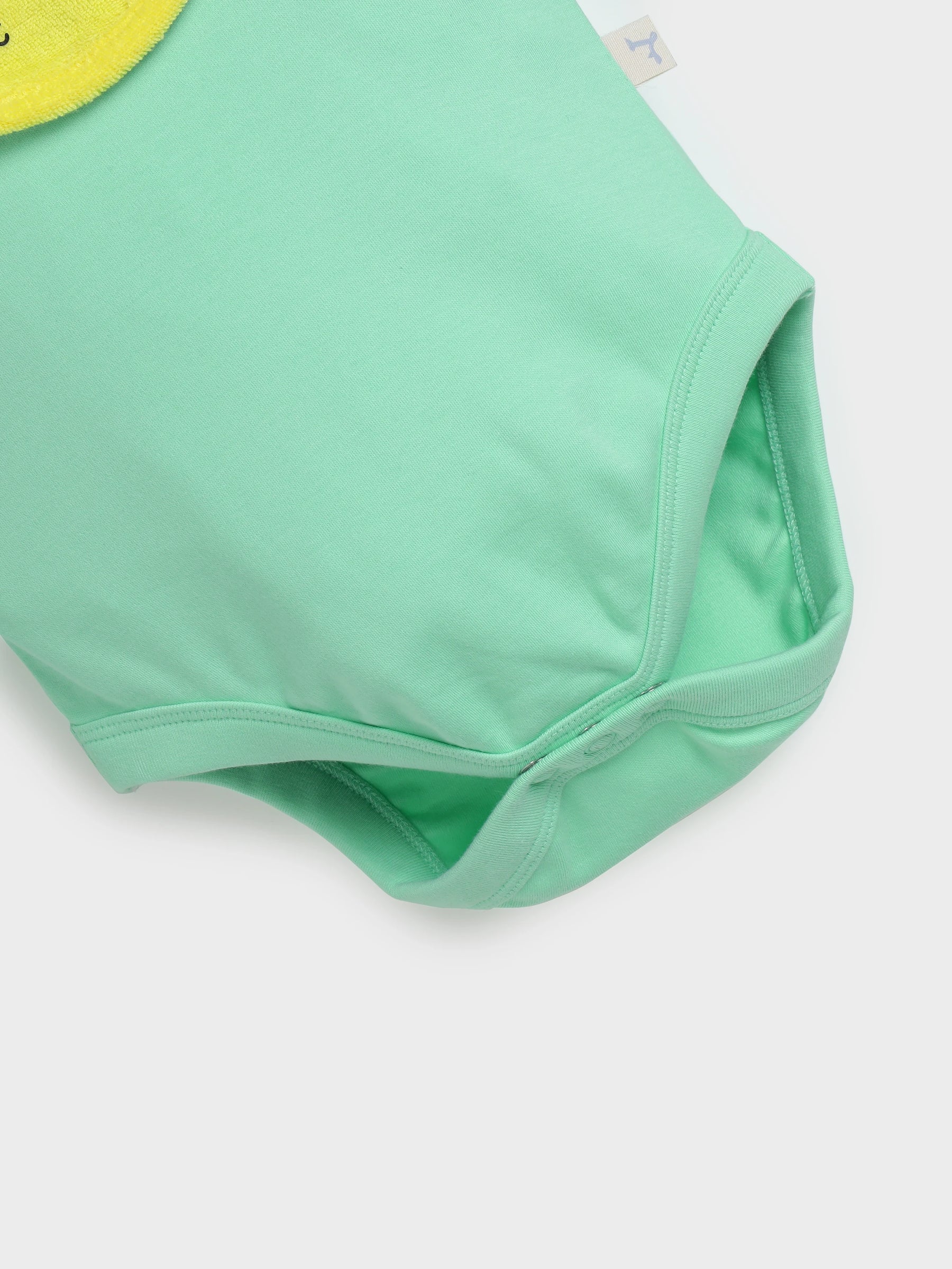 Zesty Green Cotton Bodysuit