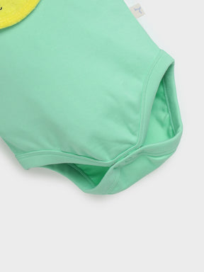 Zesty Green Cotton Bodysuit