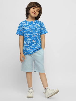 Happy Camouflage Cotton Tee