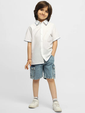 Santra Embroidered Cotton Shirt