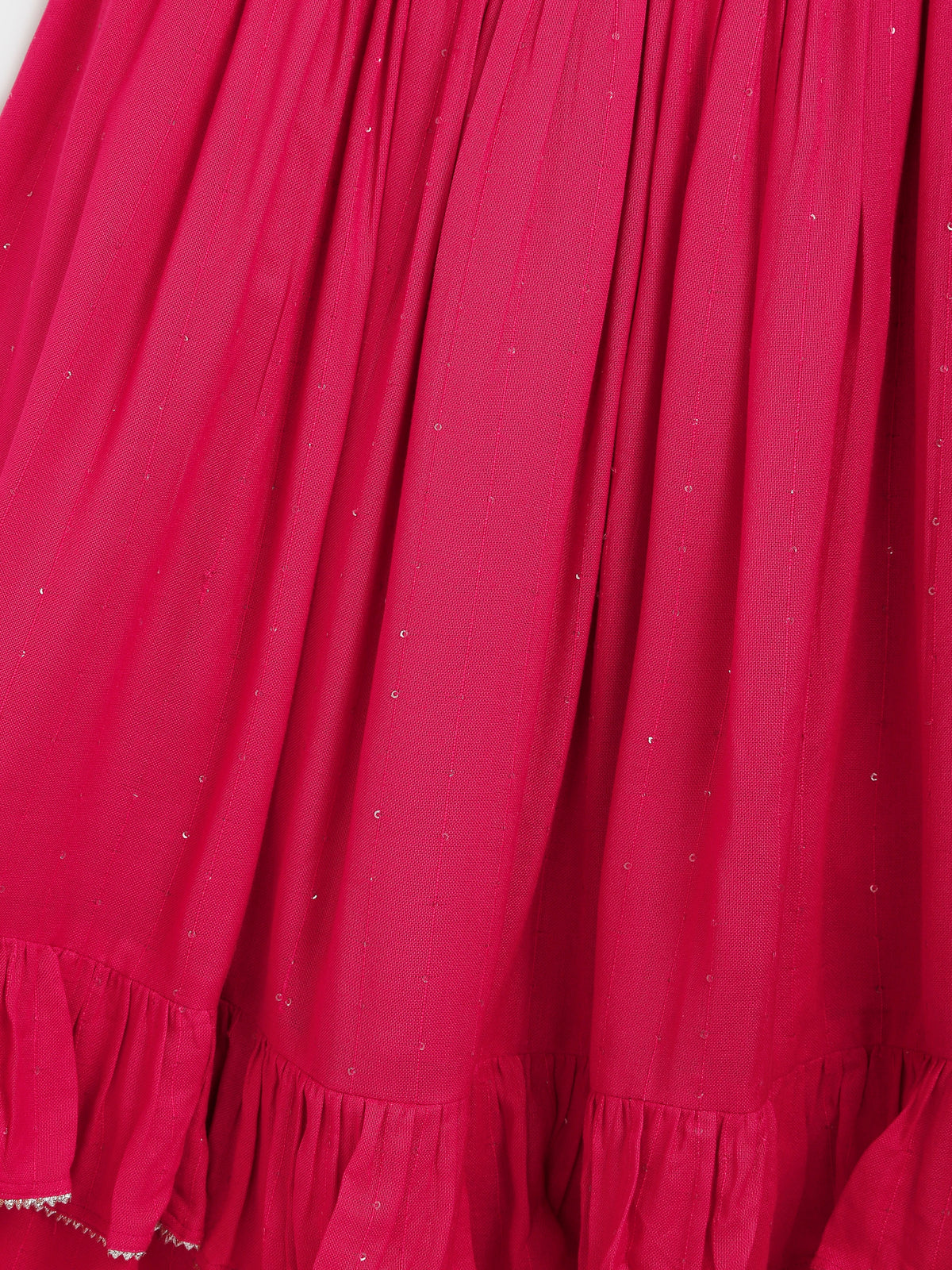 Pink Halter Top Skirt Set