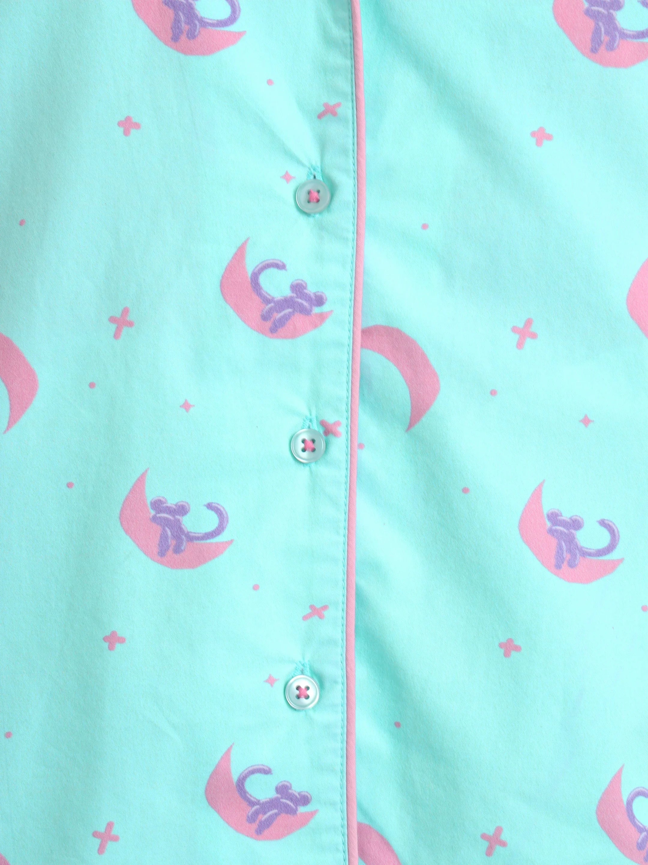 Printed Cotton Nightsuit