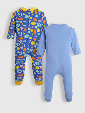 Unique Shapes Sleepsuit Surprise Box- Pack of 2