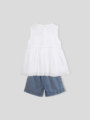 Fun Elements Tulle Top & Shorts