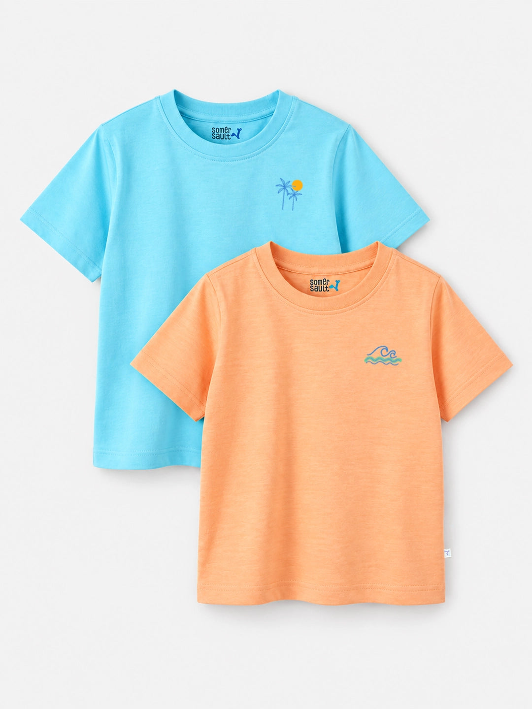 Pack of 2 Half Sleeves Boy's T-Shirts