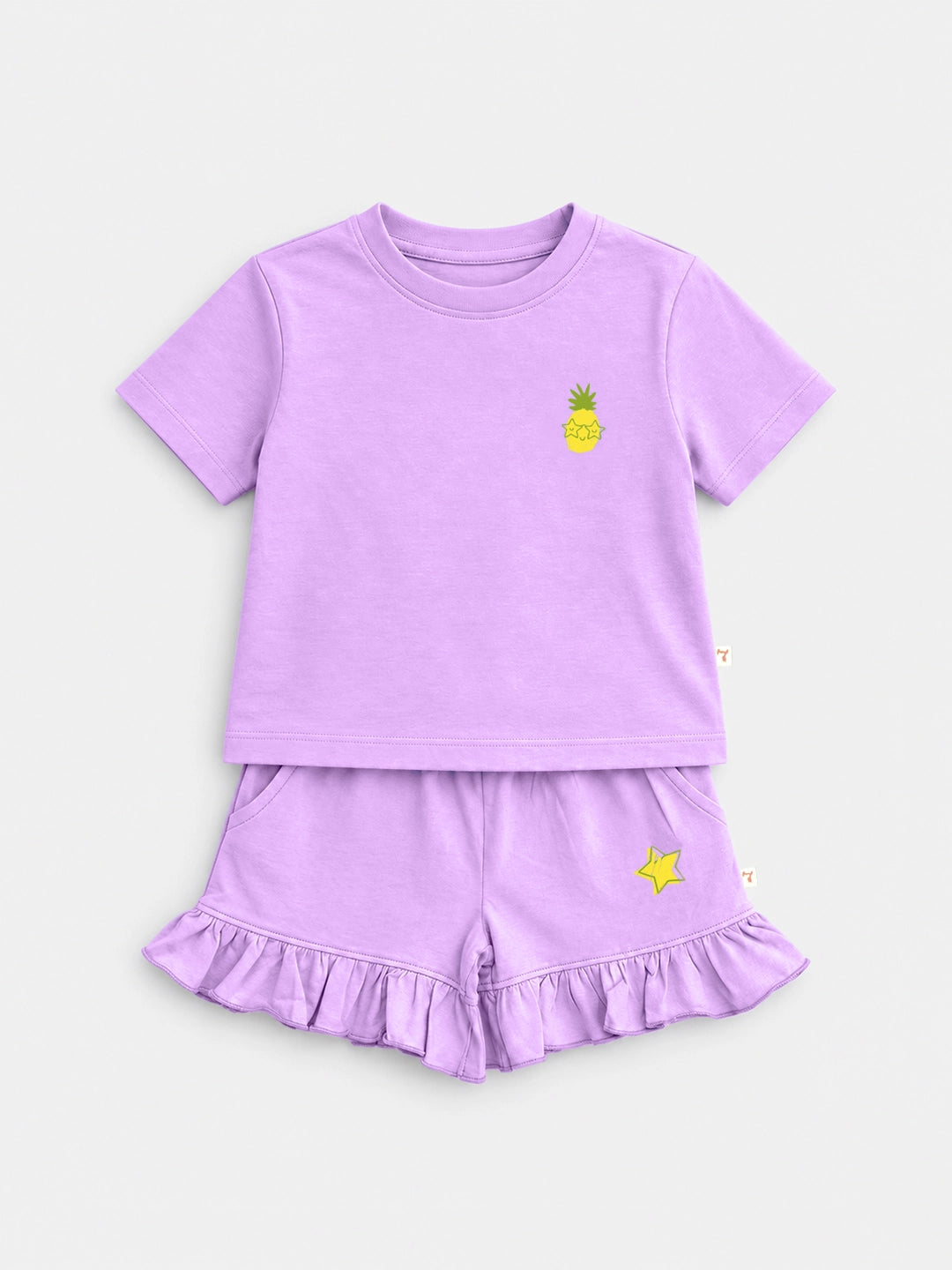 Lilac Pop T-Shirt & Shorts Set