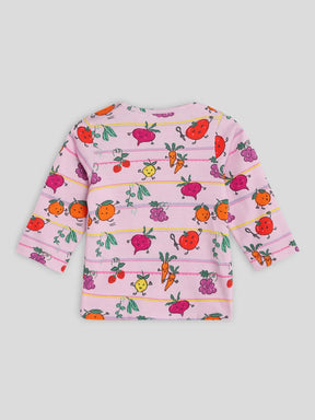 Fun Veggies Cotton Tee & Pants Set