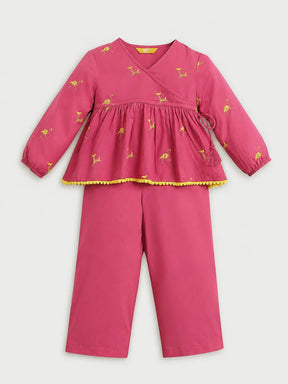 2 Piece Top & Pant Set