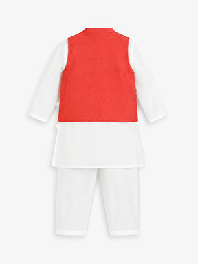 Kurta Pajama Jacket Set