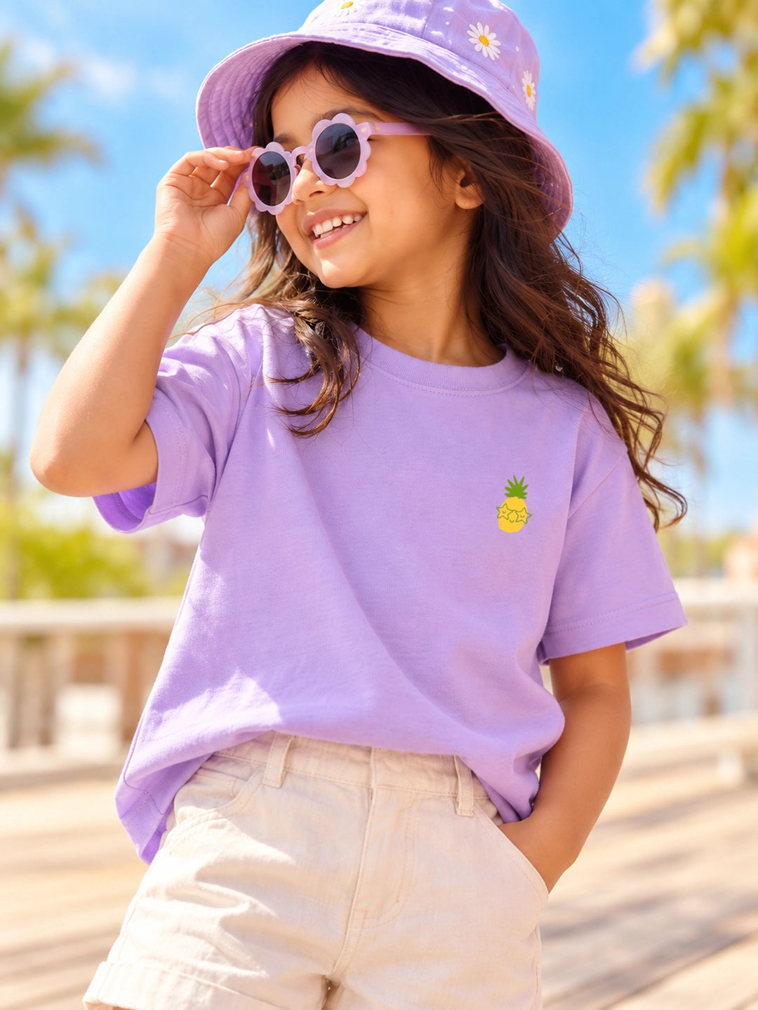 Pack of 3 Half Sleeves Girl's T-Shirts
