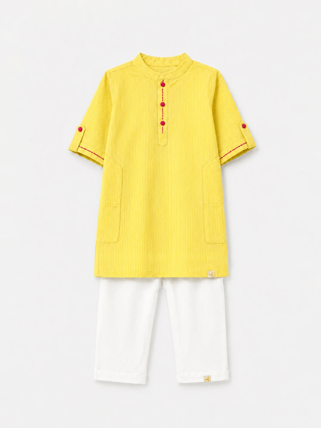 Yellow Tulip Kurta Set