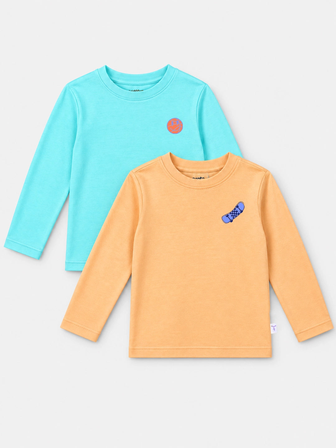 Somer Pack of 2 Full Sleeves T-Shirt for Boy's