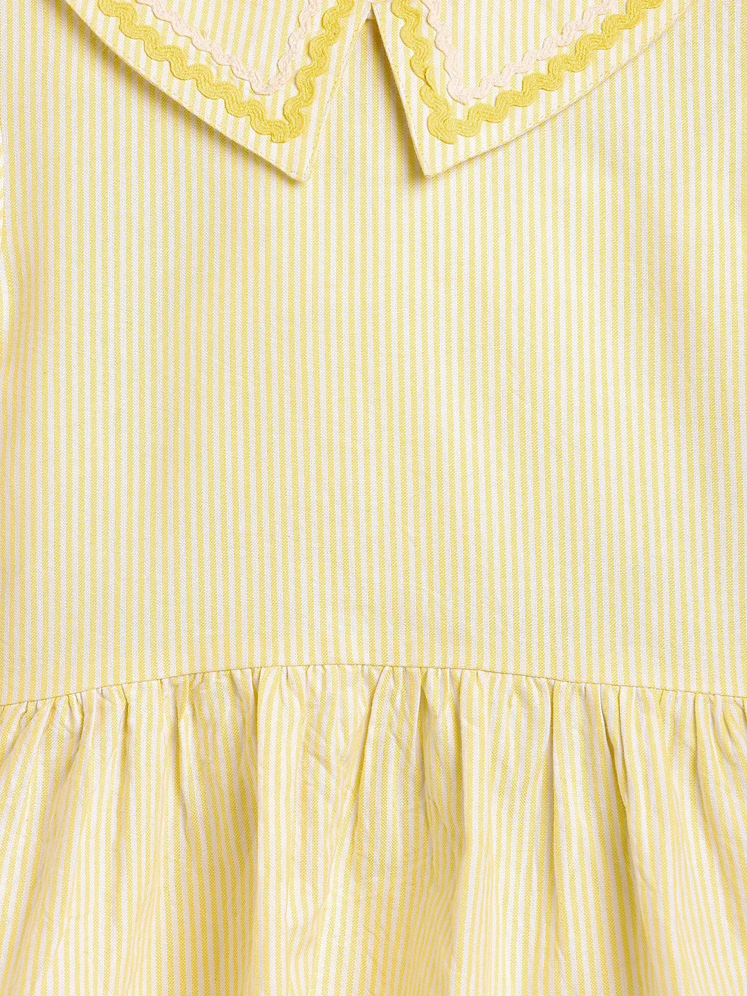 Mango Punch Peplum Cotton Top