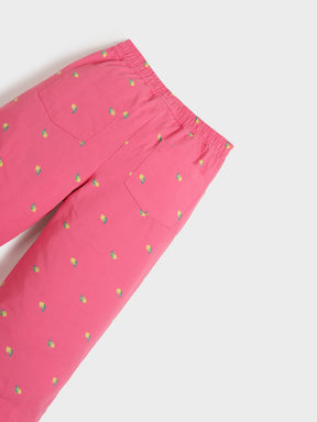 Seaside Splash Shirt & Printed Pants Set