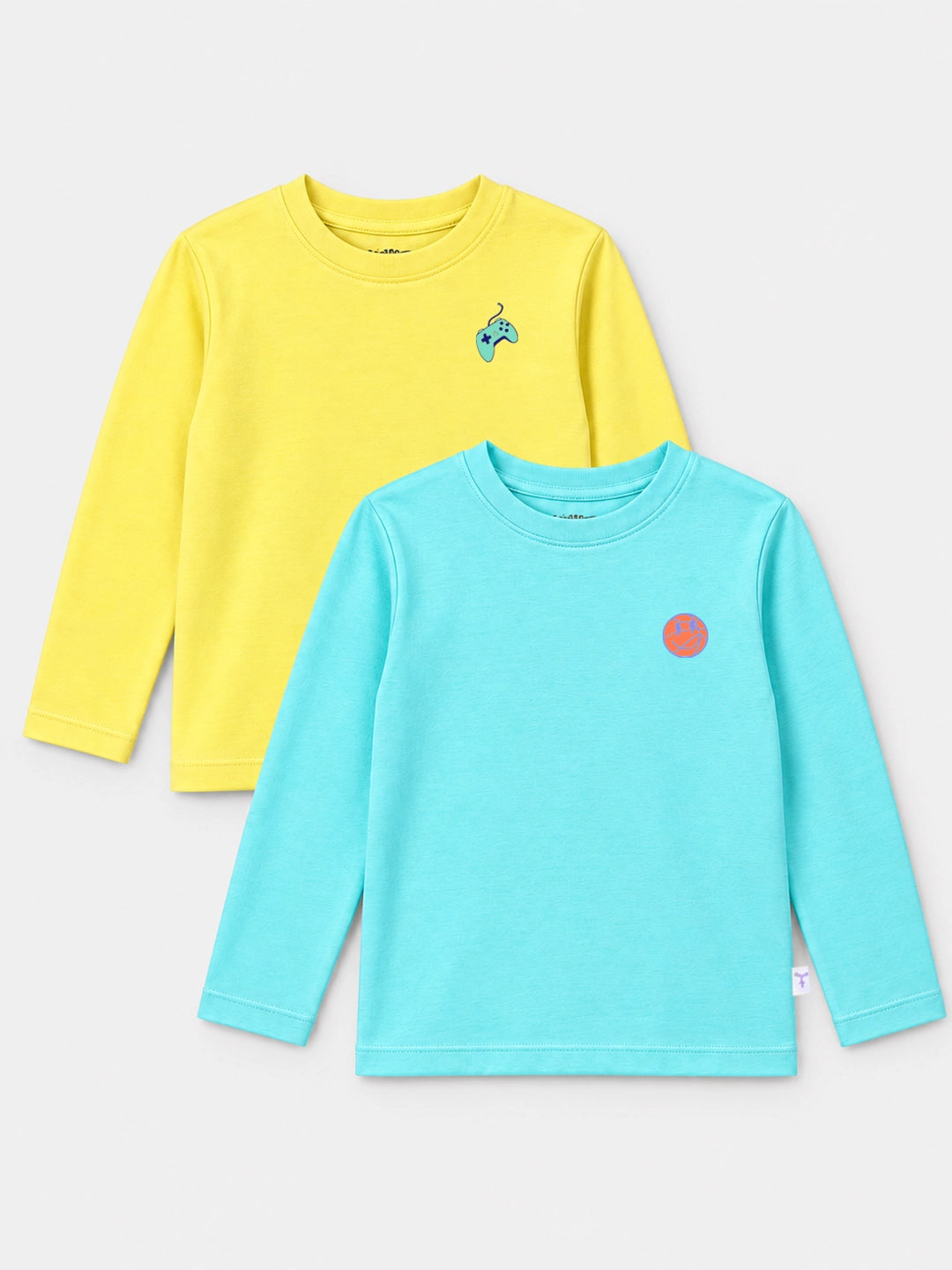 Pack of 2 Full Sleeves Boy's T-Shirts